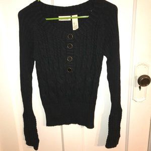 DKNY Black Sweater